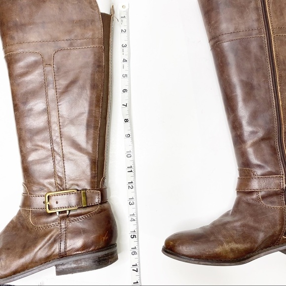 Marc Fisher Aysha Leather Tall Riding Boots - Picture 11 of 11